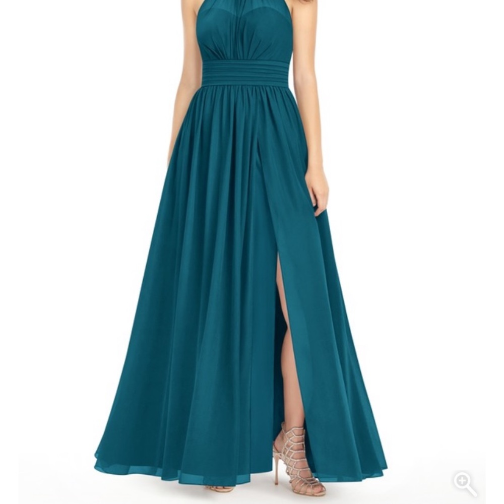 Azazie Iman Ink Blue Bridesmaids Dress
